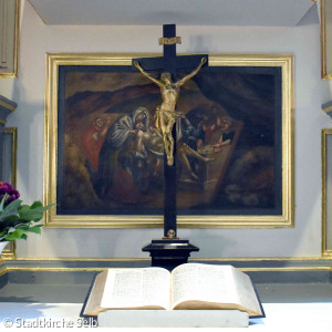 Gottesackerkirche Altar