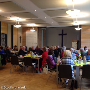 Frühstückstreff Lutherheim Tische